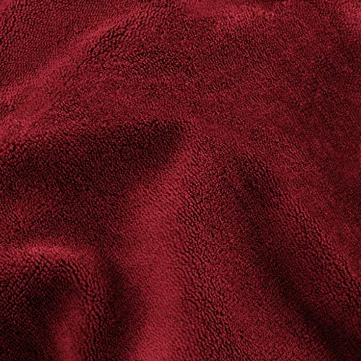 aqua-textil Bettwäsche Feelwell Bettgarnitur Thermo Fleece Flausch 4tlg. 135x200 cm bordeaux, Coral-Fleece, Mikrofaser, 4 teilig – Bild 4