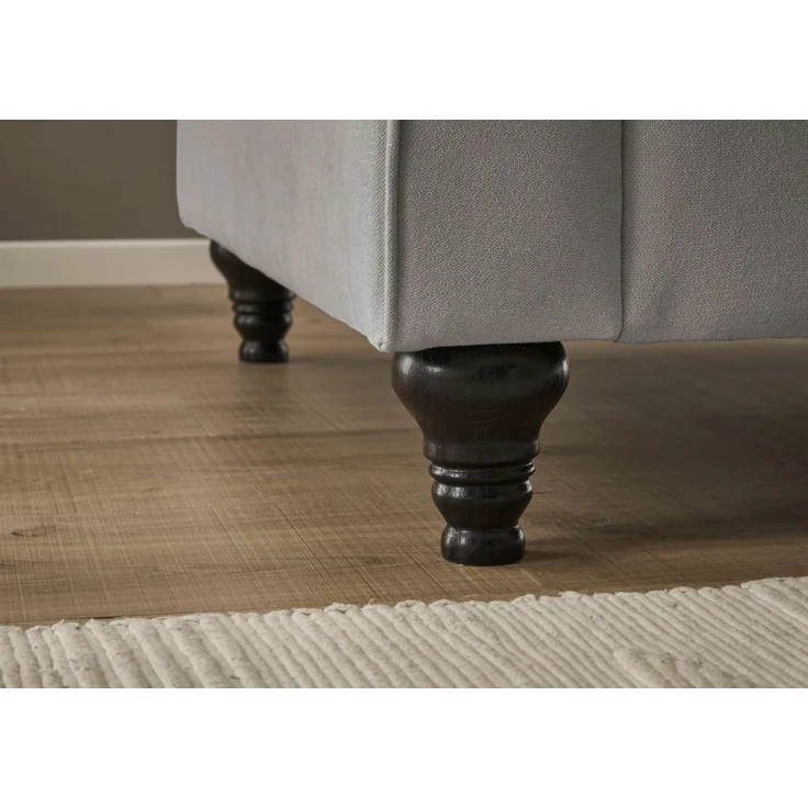 Sessel Adelina in grau 110 cm – Bild 4