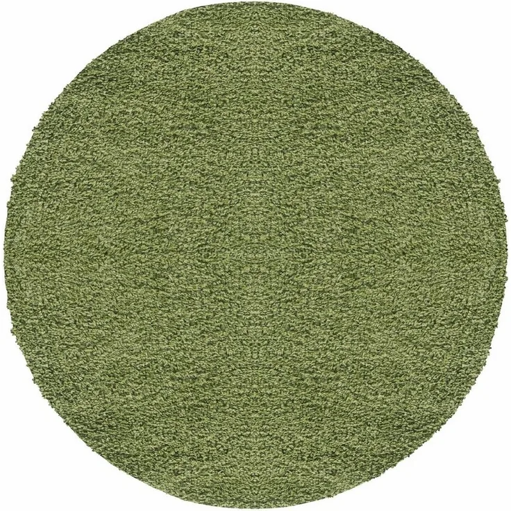 Teppium Teppich Unicolor - Einfarbig, Rechteckig, Höhe: 30 mm, Einfarbig Shaggy Teppich Wohnzimmer Langflor versch. farben und größen