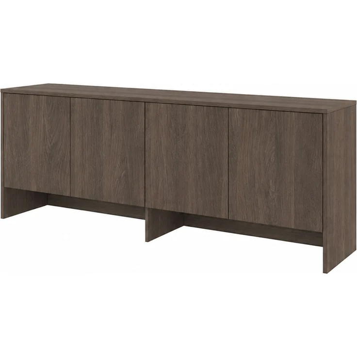 MEBLINI Hängeschrank BC-10 für 120x200 Horizontal Schrankbett - Dunin Eiche - 211x80x46cm - Wandschrank mit Ablagen und Fächern - Wandregal – Bild 1