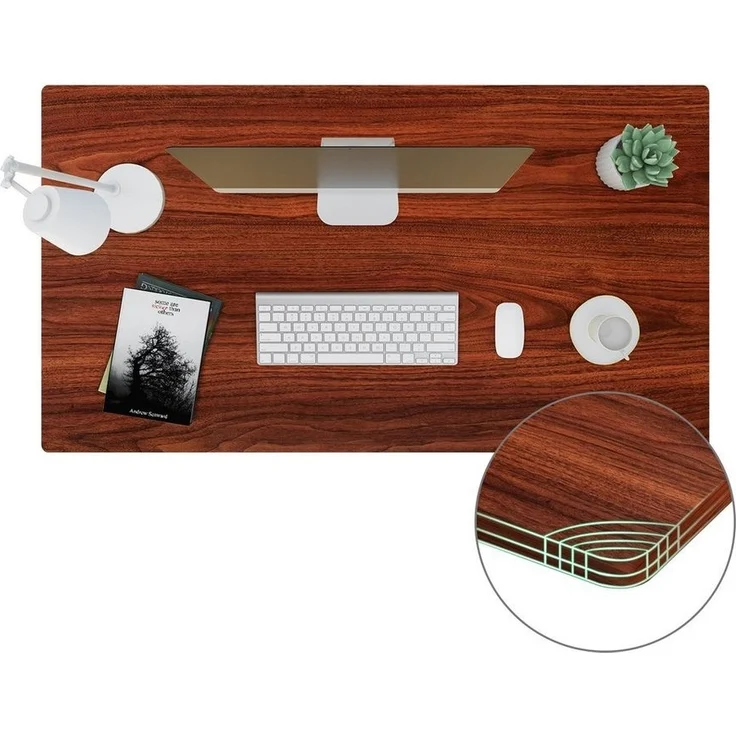 FLEXISPOT Tischplatte DIY Tischplatten (Holzwerkstoff, Farbe auswählbar, Groß auswählbar, Stabile Tischplatte), DIY Schreibtischplatte Bürotischplatte – Bild 3