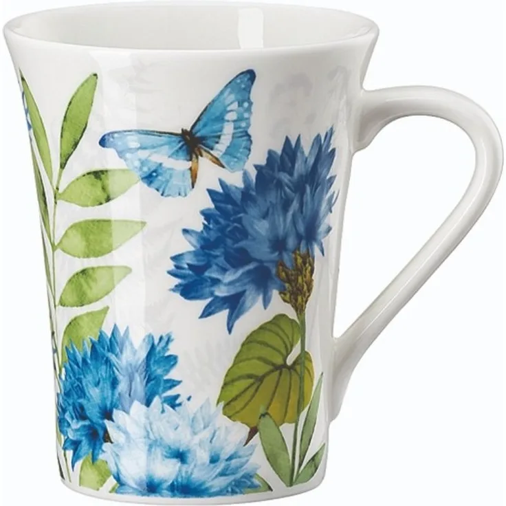 Hutschenreuther Becher mit Henkel Nora Wild Flowers Kornblume