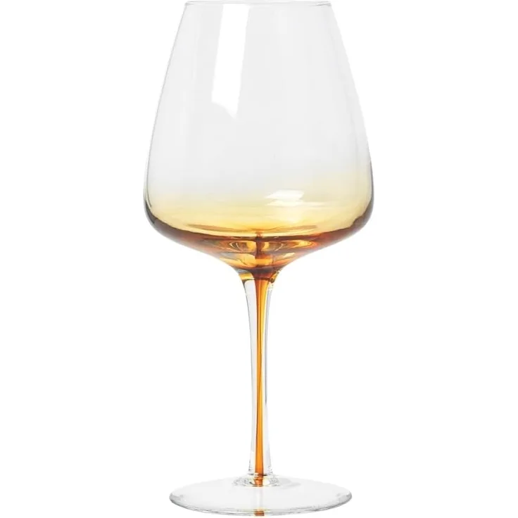 Broste Copenhagen AMBER Rotweinglas caramel 0,65 l