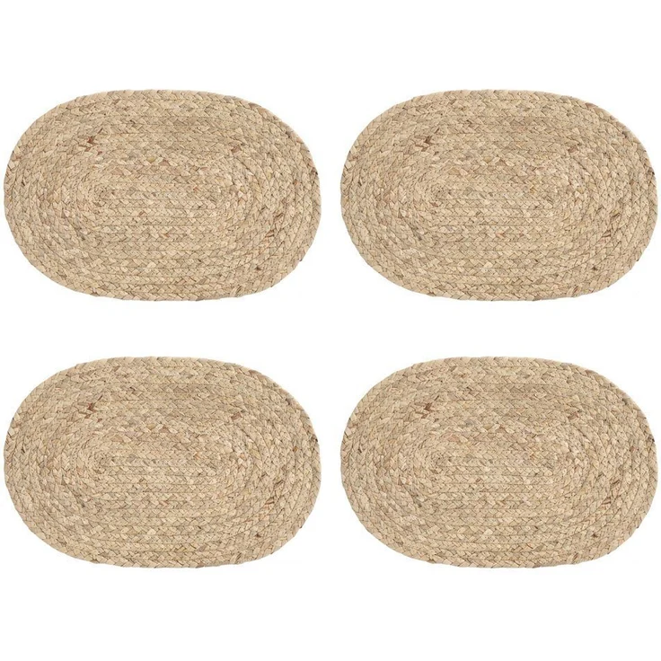 Zeller Present Platzset, (Set, 4-St), abwischbar, oval, 30 cm – Bild 1