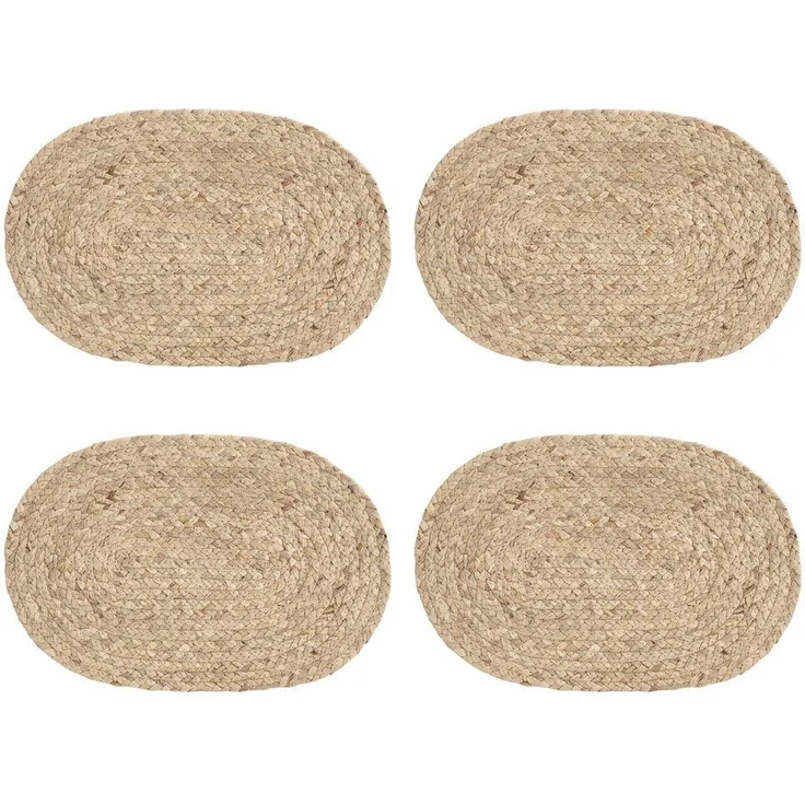 Zeller Present Platzset, (Set, 4-St), abwischbar, oval, 30 cm