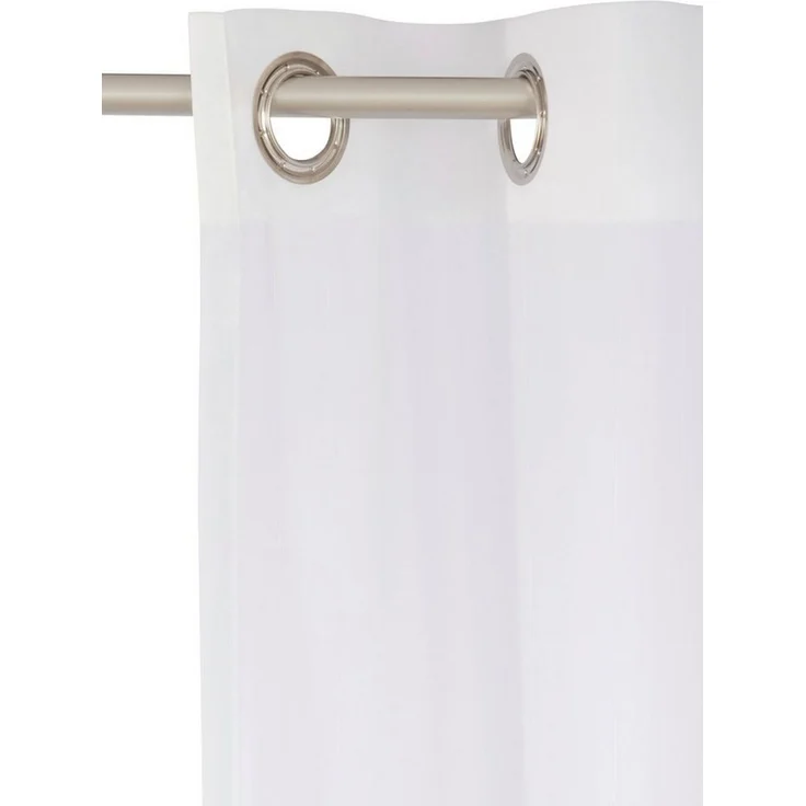 Wirth Gardine Manuela (1 St), Ösen, halbtransparent, Voile, Fertig-Store mit Metallösen nach Maß – Bild 4