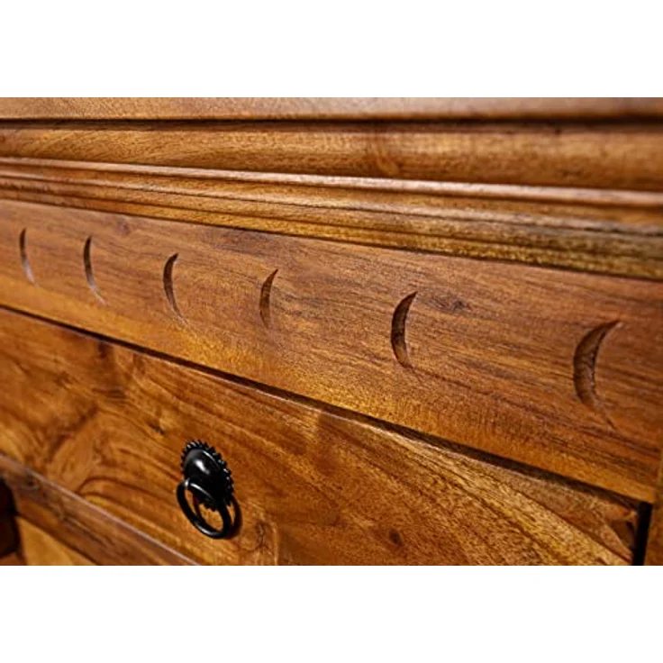 Eckkommode Akazie 107x54x80 honig lackiert OXFORD #0505 – Bild 7