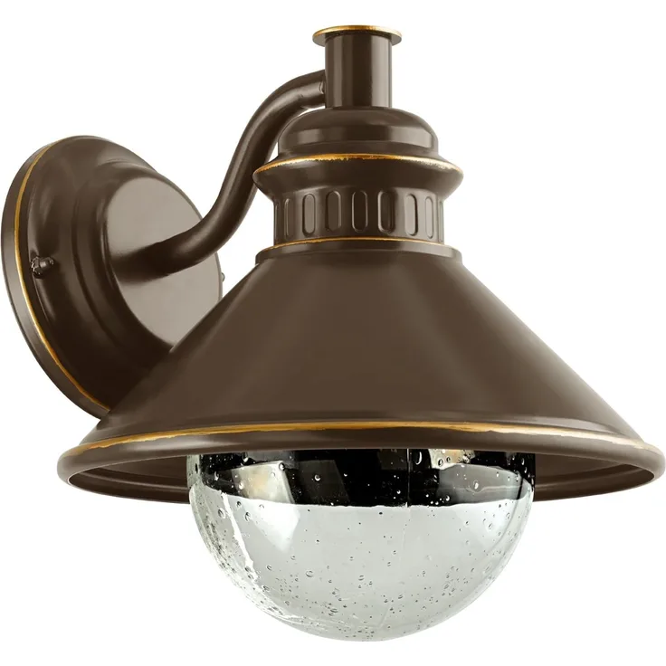Eglo 96262 Outdoor Wandleuchte ALBACETE braun, kupfer klar L:26,5cm H:25,5cm T:28cm IP44