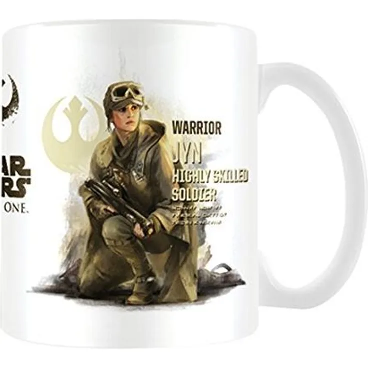 Star Wars Rogue One jyn Profil Becher aus Keramik, mehrfarbig