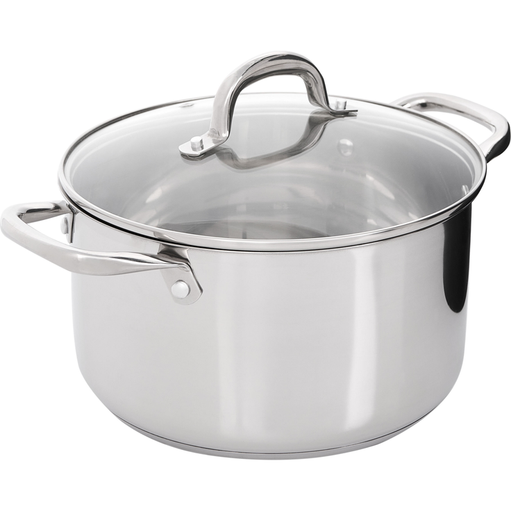 Kochgeschirr-Set 10-teilig PRIMECOOK Edelstahl Silber – Bild 4