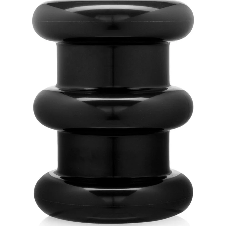 Kartell 885209 Hocker, Plastik, schwarz, 35 x 35 x 46 cm – Bild 1