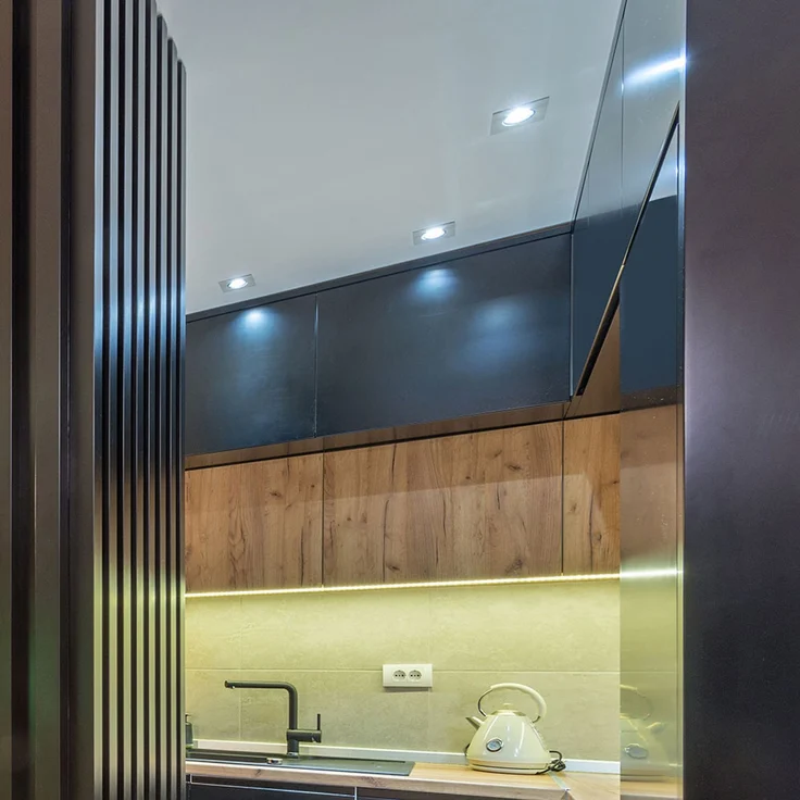 LED Einbauleuchte, IP44, Alu, Zink, silber, L 8,6 cm Paulmann – Bild 4