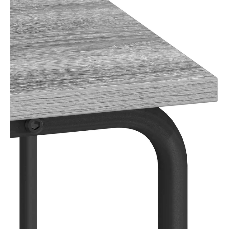 vidaXL Schreibtisch mit Stauraum Sonoma-Grau 100 x 50 x 91 cm 8008029 – Bild 7