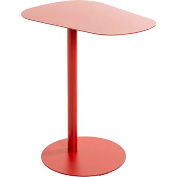 HAKU Möbel Beistelltisch, Metal, Rot, T 38 x B 53 x H 60 cm – Bild 2
