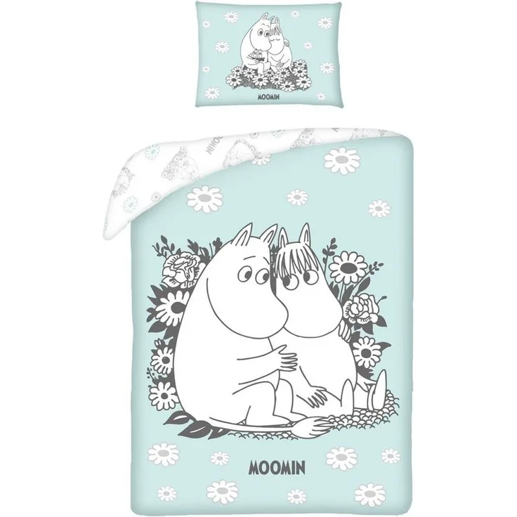 Moomin Baby Bettwäsche Wendebettwäsche 100x135 cm