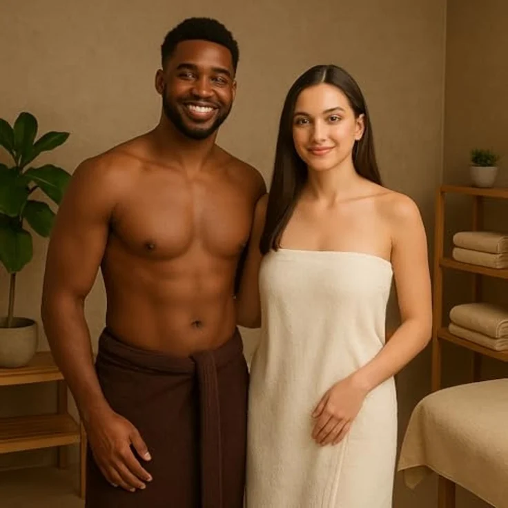 Betz Handtuch Set 10-tlg. Premium Farbe Nussbraun und Beige, 100% Baumwolle (Set, 10-St) – Bild 2