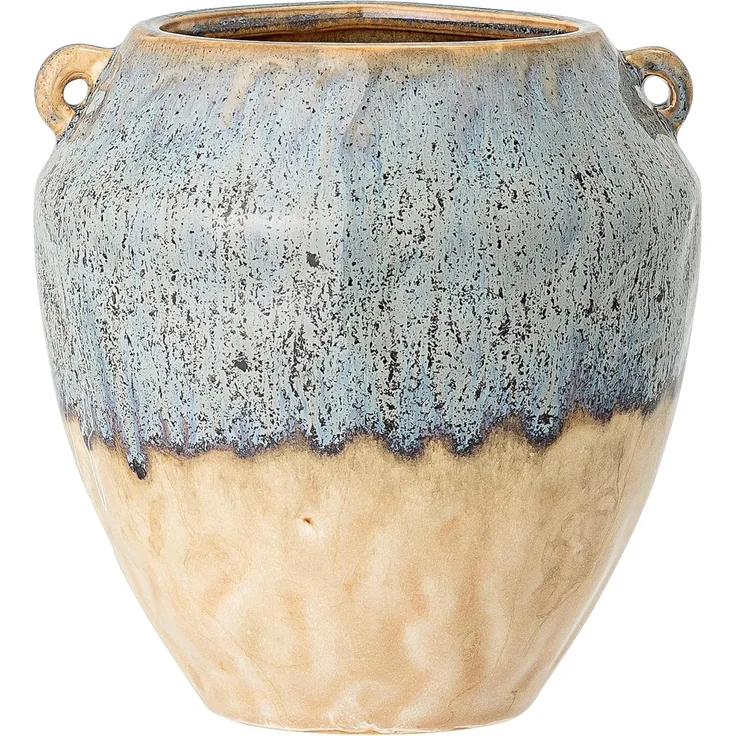 Bloomingville Blumentopf Ica D14 cm Farbe blau Durchmesser 14 cm