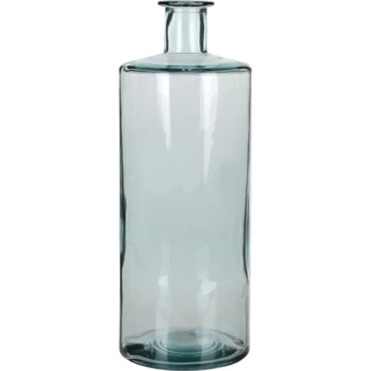 Mica Decorations Guan Flasche/Vase, transparente Glasvase, 40 cm hoch, recyceltes Glas für Zweige und Trockenblumen – Bild 1