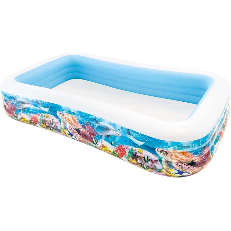 Intex Swim Center Familienpool 305x183x56 cm Meeresleben-Design 3202894 – Bild 1