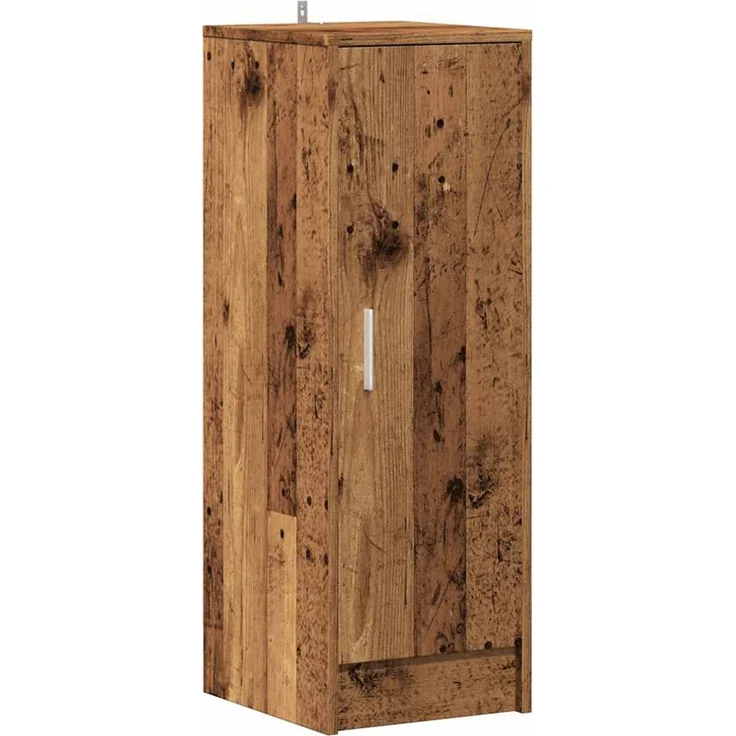 vidaXL Schuhschrank Altholz-Optik 32x35x92 cm Holzwerkstoff 856708 – Bild 1
