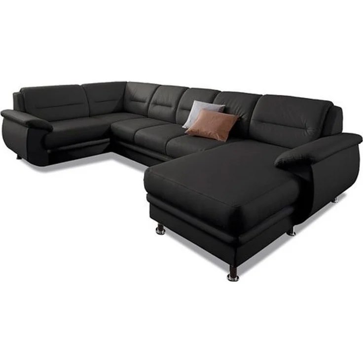 sit&more Wohnlandschaft Mailand U-Form, wahlweise mit Bettfunktion, frei im Raum stellbar – Bild 4