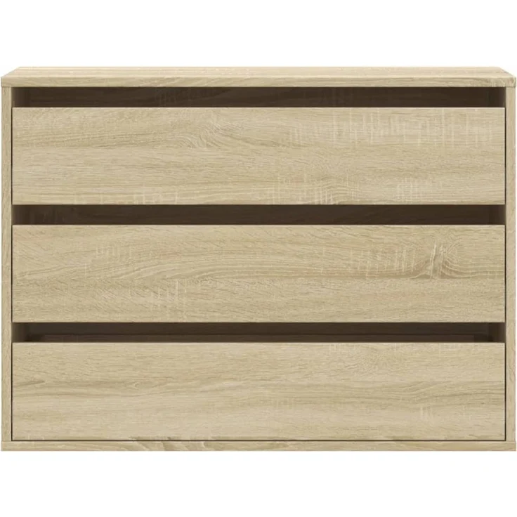 vidaXL Kommode Sonoma-Eiche 80x41x58 cm Holzwerkstoff 852854 – Bild 4