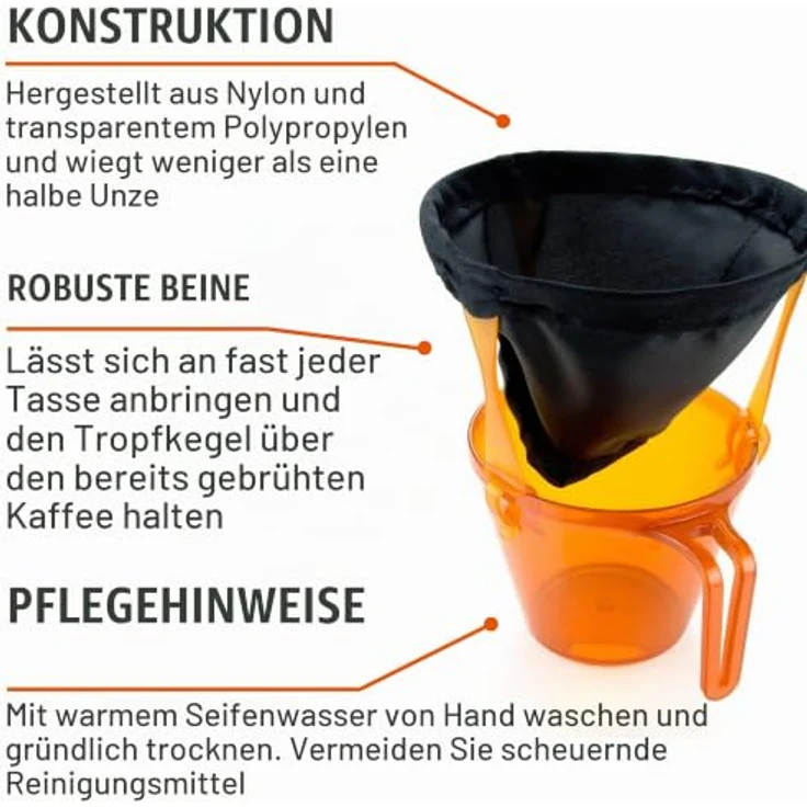 GSI Outdoors GSI/ Trichter ULTRALIGHT JAVA DRIP - 79460 – Bild 4