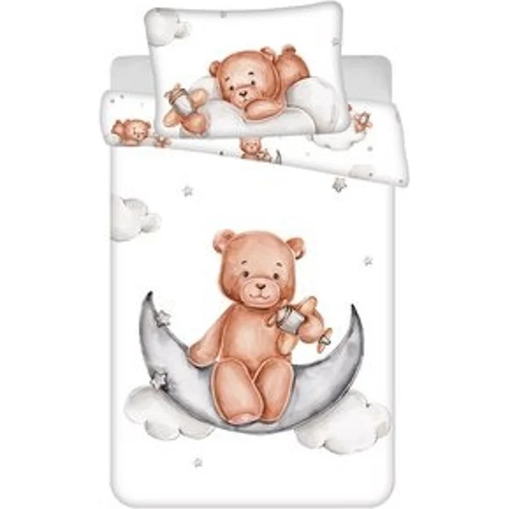 Teddy Bear Kinderbettwäsche – Bettbezug 100x135 cm & Kissenbezug 40x60 cm – Bild 6