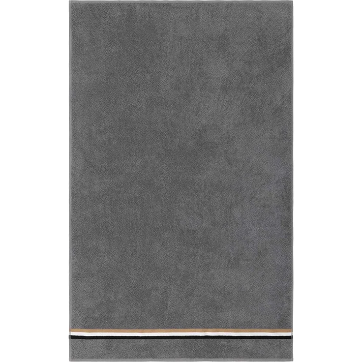 BOSS Badetuch - BLINEA, Duschtuch, Frottier, Baumwolle Grau (Magnet) 90x150 cm – Bild 1