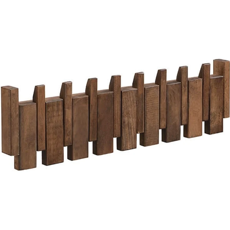 HOME DELUXE Garderobenleiste PORTE Nussbraun - 56 x 15 cm – Bild 3