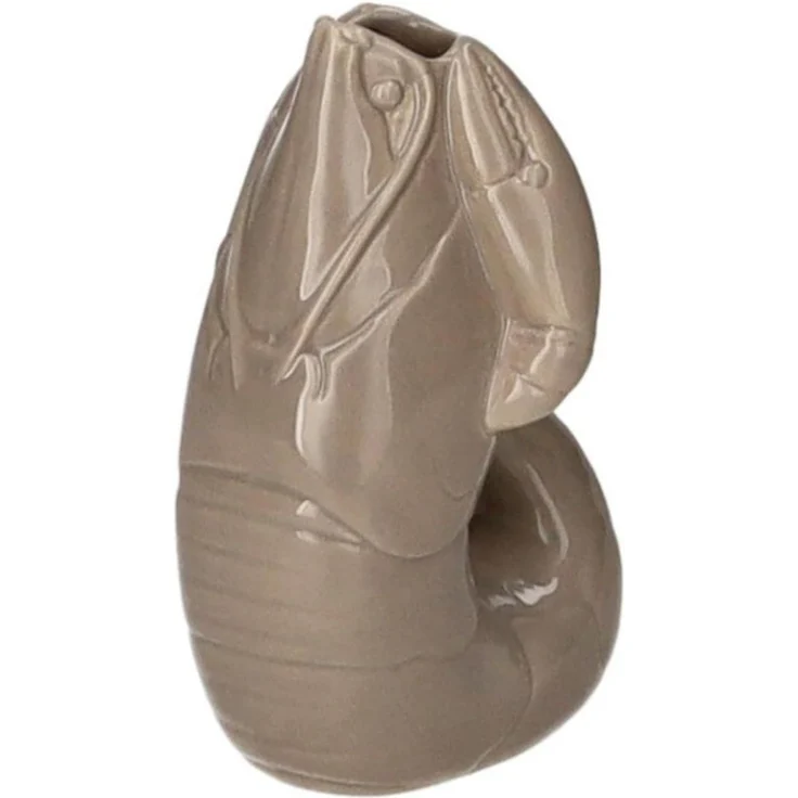 Gift Company Madame Crevette Hummer Vase XS sandstone – Bild 2