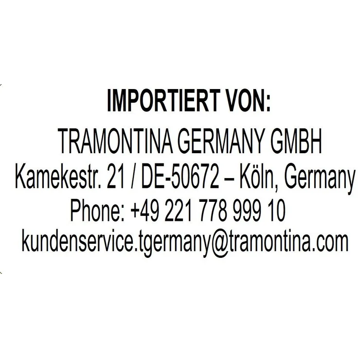 Tramontina Steak- und Pizzamesser 21,5 cm Edelstahl mit Holzgriff – Bild 4