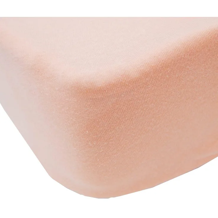 babyCalin Spannbetttuch pfirsich 70x140 cm