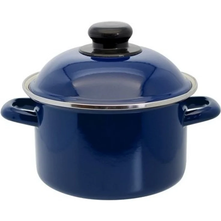 Elo Kochtopf Royalblau, Emaille-Kochgeschirr, Backofenfest, Induktionsgeeignet – Bild 2