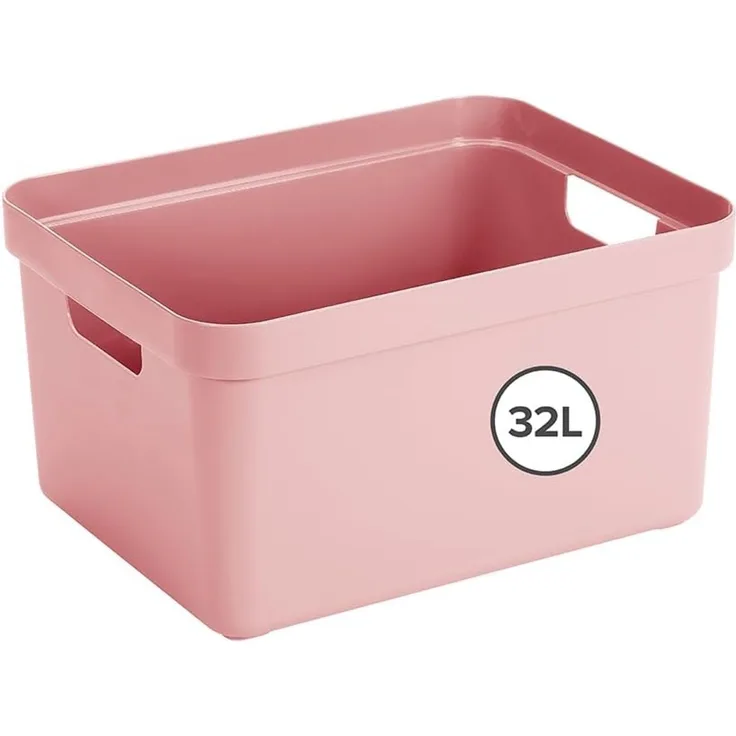 Sunware Aufbewahrungsbox Sigma Home 45,3 x 35,4 cm 32 L rosa