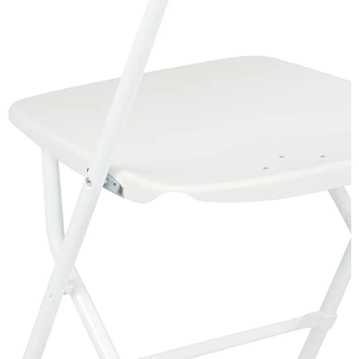 Flash Furniture Klappstuhl HERCULES aus Kunststoff – Leichter Stuhl zum Klappen für Gäste oder Veranstaltungen – Praktischer Küchenstuhl auch für draußen geeignet – 10er-Set – Weiß – Bild 18