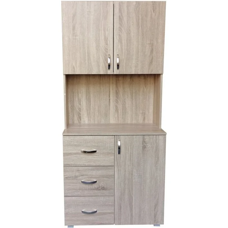 HTI-Line Küchenbuffet Küchenbuffet Blanca (Stück, 1-St, 1x Schrank Blanca, ohne Dekoration) Küchenschrank Hochschrank – Bild 3