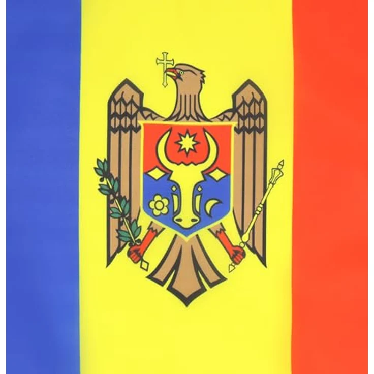AZ FLAG - Flagge Moldawien - 45x30 cm Mit Kordel - Moldauische Fahne 30 x 45 Cm - Flaggen – Bild 3