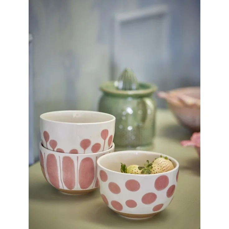 CREATIVE COLLECTION Linora Schale Rose Steingut