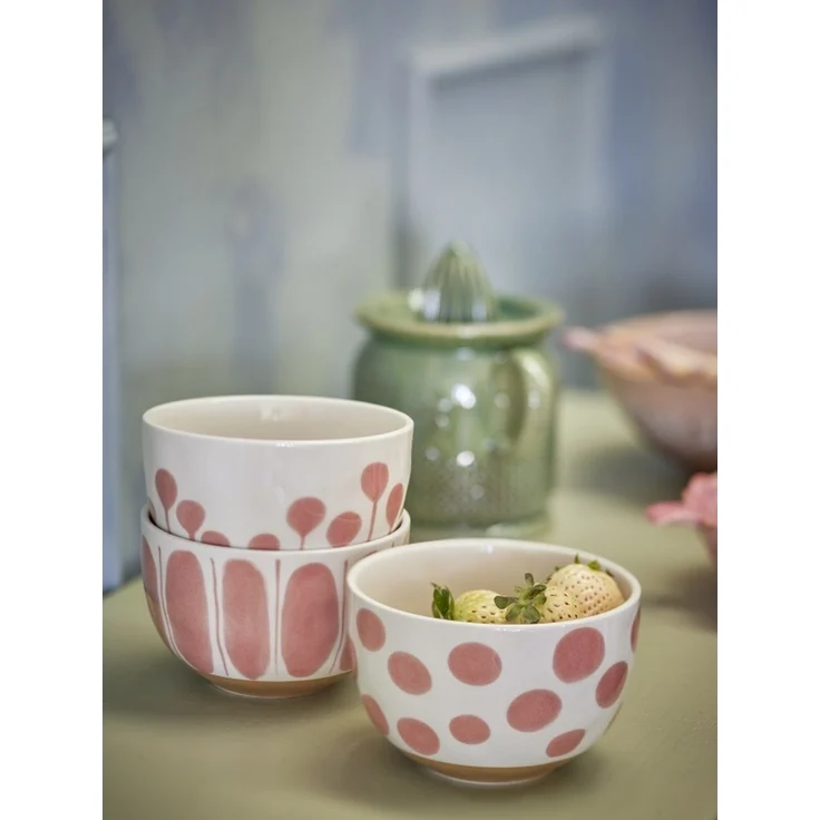 CREATIVE COLLECTION Linora Schale Rose Steingut