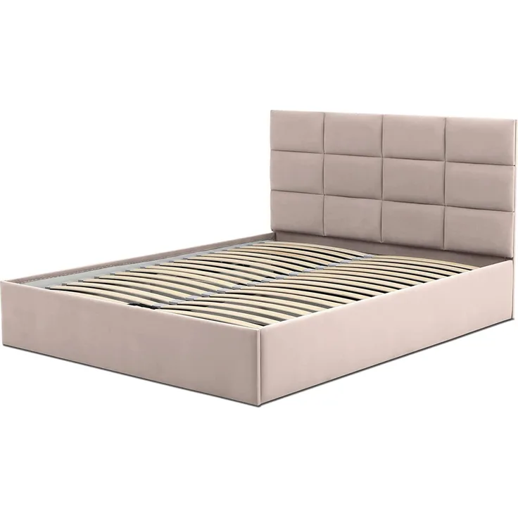 Polsterbett Tores 160x200 mit Bettkasten! Metallregal mit gaslift! Best Bett! (Trinity 02)