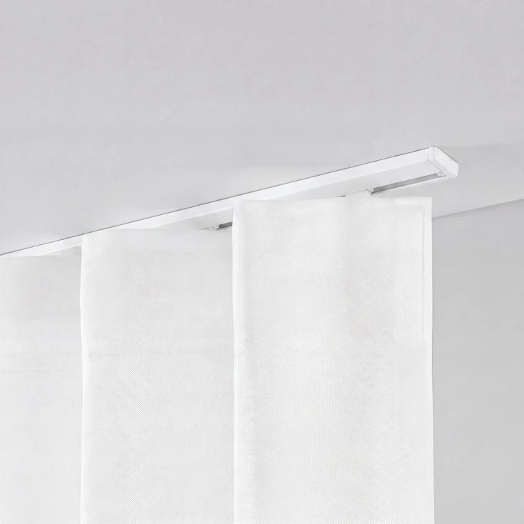 Deco-Raum® Gardinenschiene Minimal | Länge: 170cm | Material: Aluminium | Farbe: Weiß – Bild 6