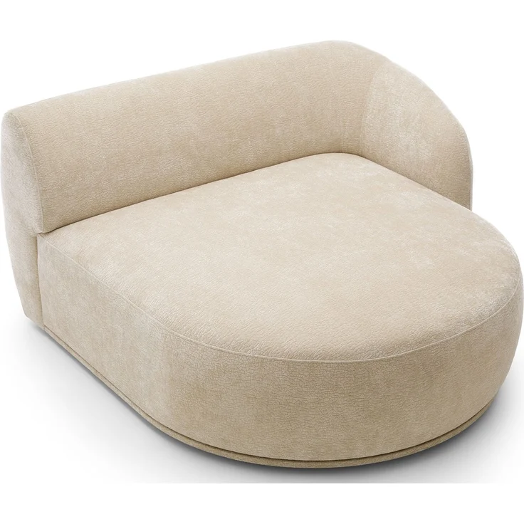 Selsey 'Bommo' Ecksofa rechts L-Form, Chenille Beige, 288 cm – Bild 9