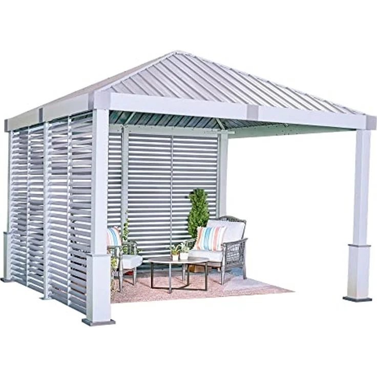 Sojag Aluminium Pavillon Nanda 1212 inkl. – Bild 1