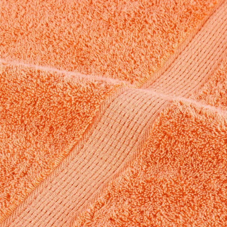 vidaXL Premium-Duschtücher SOLUND 2 Stk. Orange 70x140 cm 600 g/m² 137380 – Bild 7
