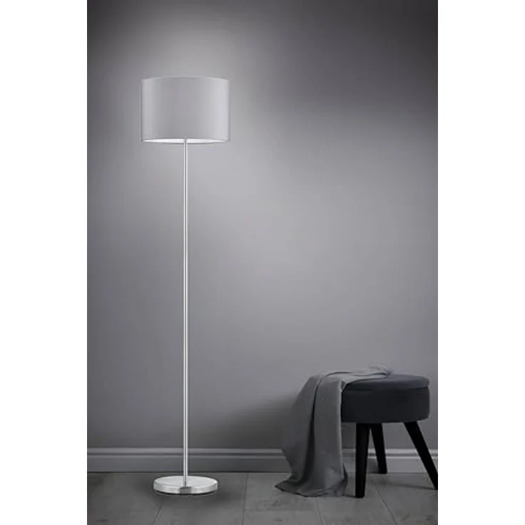 lightling Stehlampe Modern, ohne Leuchtmittel, abhängig vom Leuchtmittel, moderne Leselampe mit Schirm aus Stoff – Bild 3