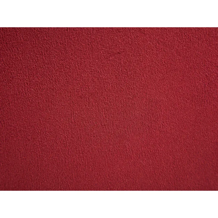 Vente-unique - PEGA Stuhl SamtStoff Rot - B 62 cm x H 78 cm x L 58,5 cm – Bild 7
