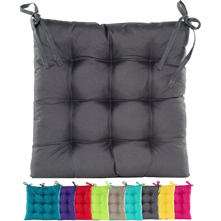 JACK Stuhlkissen JACK Outdoor 38x38cm Sitzkissen Lounge Kissen Sitzkissen Wasserfest, mit Lotus Effekt, robust, strapazierfähig, für Innen & Außen – Bild 1