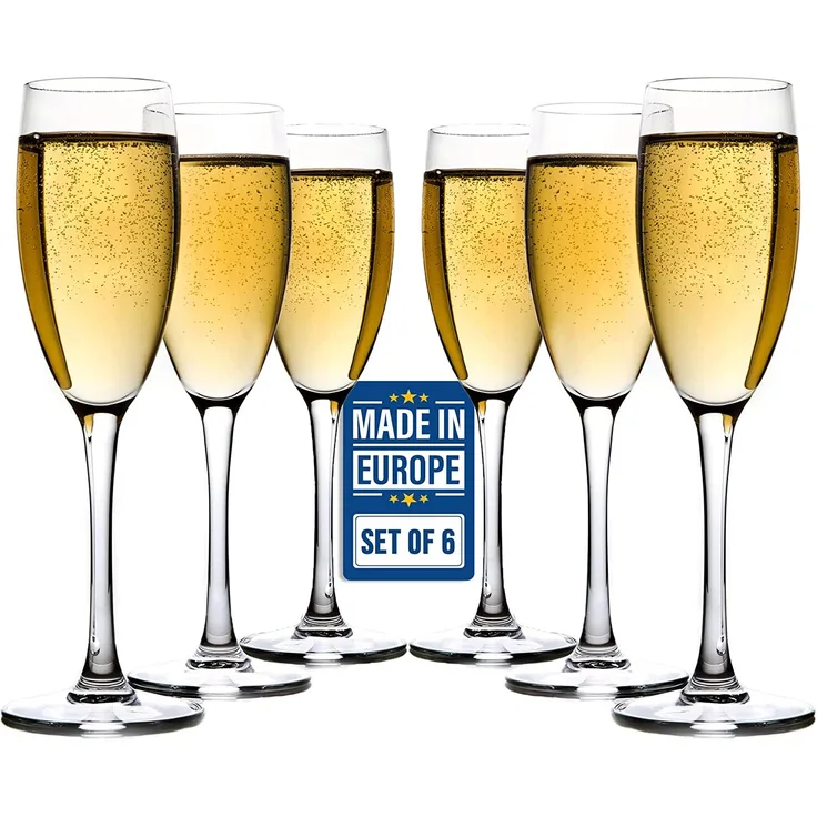 Champagnerflöte, 167 ml (6 Stück)