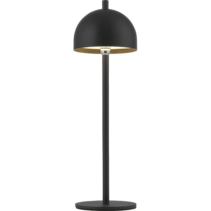 JUST LIGHT LED Tischleuchte LED Tischlampe Akku SW BELLIS, Dimmbar, Memoryfunktion, USB, 1xLED-Board/2,50W/3000K, warmweiß, AKKU USB, Dimmbar Touchdimmer – Bild 1